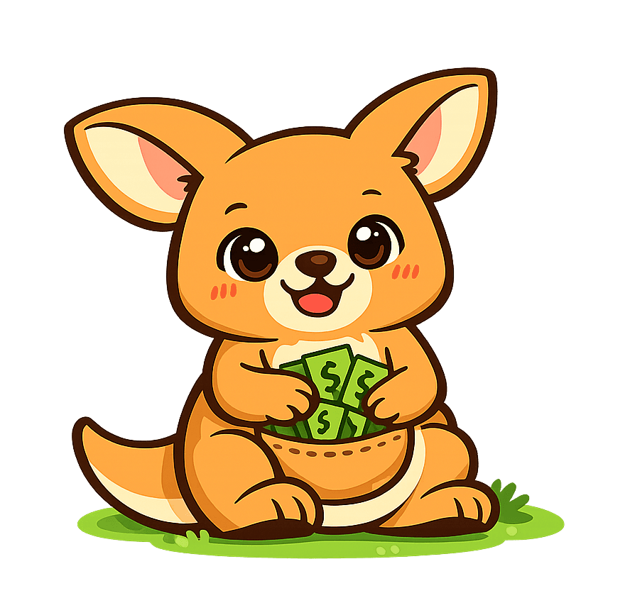 Kinny — the friendly kangaroo mascot